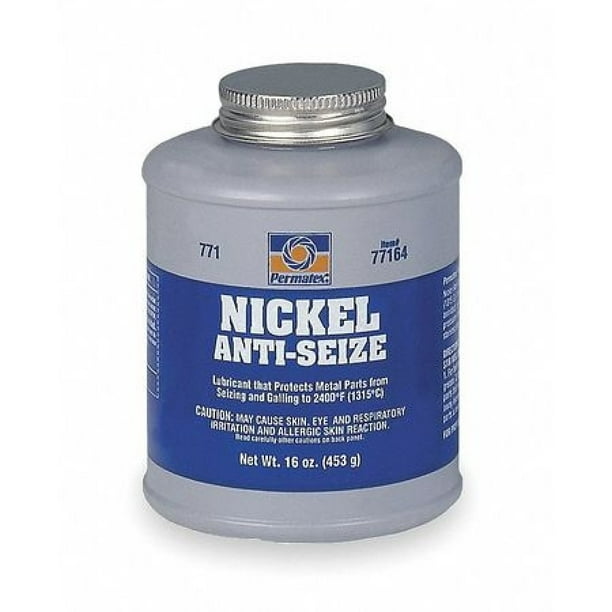 Nickel AntiSeize Lubricants, 16 oz Brush Top Bottle