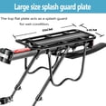 thumbnail image 5 of JOGGEIL Bike Rack Rear for Back of Bike with Fender, Universal Adjustable Bicycle Cargo Rack, Heavy Duty 110lbs Stable Carrier for Commuting & Panniers, 5 of 7