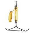 thumbnail image 2 of HUNTERS SPECIALTIES HS-00648 HUNTERS SPECIALTIES 6 TO 1 RATIO LIFT 1500 WITH MAG GAMBREL, 2 of 2