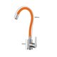 thumbnail image 3 of Grifo de fregadero de acero inoxidable, grifo doméstico, lavabo giratorio (naranja) Tmvgtek Libre de BPA, 3 of 7