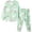 H10-Light Green, variant on Ulitacool Girl'S Halloween Outfits 7 Years Long Sleeve O Neck Sleepwear Cartoon Pattern Tops Pants 2 Pieces Pajamas Set Classic Little Girls Winter Wear Black