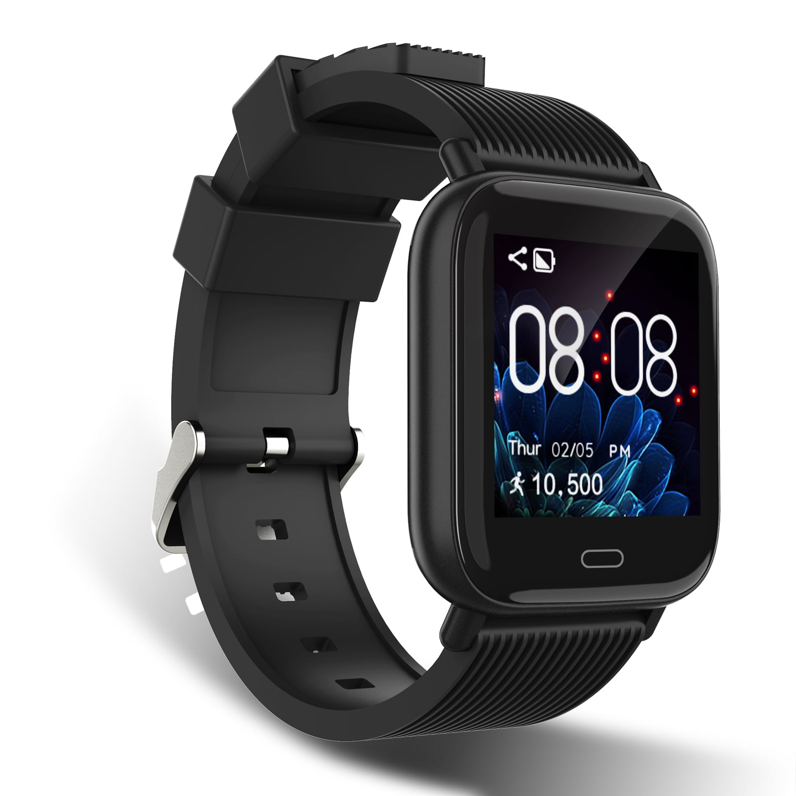 EEEkit Smart Watch Compatible with iPhone Android Phones, IP67 Waterproof Smart Activity Fitness Tracker Heart Rate Monitor Step Calorie Counter for Men Women Kids