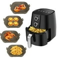 thumbnail image 6 of XMMSWDLA Air Fryer Silicone Basket, thickened 8.5 inch large Reusable Heat Resistant Easy Cleaning Air fryers Silicone Pot square for Air fryer Oven Accessories very suitable for 5-8 QT air fryer, 6 of 7