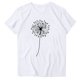 thumbnail image 4 of Fiudx Camisas para Mujer Blusa de Manga Corta con Estampado de Moda para Mujer, Divertida Camiseta con Cuello Redondo, 4 of 4