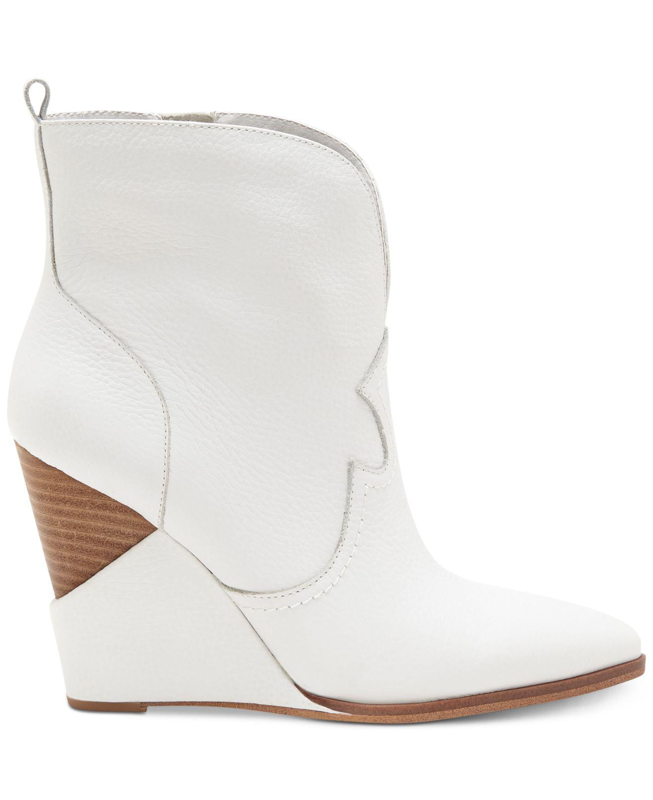 hilrie wedge booties