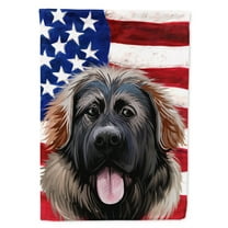 Carolines Treasures CK6532CHF Georgian Shepherd Dog American Canvas House Size Outdoor-Flags, Multicolor