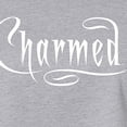 thumbnail image 3 of Charmed - Simple Logo - Juniors Cropped Cotton Blend T-Shirt, 3 of 5