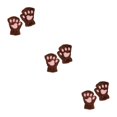 thumbnail image 1 of Minnieouse Guantes sin dedos de garra de oso de moda para una amplia aplicación Guantes de medio dedo Guantes de garra de oso S café oscuro Type1 NO1, 1 of 6