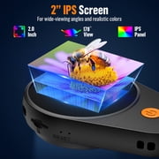 Kids Microscope – Digital Pocket Handheld Microscope with Cameras & Autofocus Mini LED Outdoor Microscope for Kids