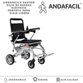 thumbnail image 3 of Andafacil® EasyGo Silla de Ruedas Eléctrica Portátil para Viaje Ligera, 3 of 9