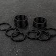 thumbnail image 4 of 20pcs Split Key Rings Metal Flat Round RingsC0rr0s10nResistant Key Rings, 4 of 11