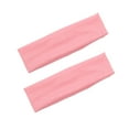 thumbnail image 1 of Maytalsory 2pcs Sports Hair Bands Elastic And For All Active Needs Multi-Purpose Light Pink, 1 of 6