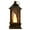 Silver, variant on Soumake Led Lantern Retro Style Energy-Saving Glare Free Shatterproof Battery Powered Flickering Led Candles Party Hanging Lantern Decor For Home Practical