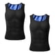 thumbnail image 2 of Camiseta sin mangas con compresión para ginecomastia para hombre, chaleco moldeador de cuerpo adelgazante, sauna para el sudor, 2 of 4