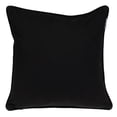 thumbnail image 2 of Nassau Collection Square Geometric Cotton Throw Pillow - 20" - Black and White, 2 of 4