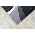 thumbnail image 4 of Planet Rugs Premium 3D Thick Abstract Indoor Area Rug 327 Grey 2'2''x7'4'', 4 of 10