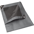 thumbnail image 1 of Lona Impermeable Polietileno Uso Rudo 5 x 6 m Urrea Gris, 1 of 3