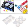 thumbnail image 3 of de s de silicona Premium, s de resina de cristal de lves de s mecánicos para juegos, s Lengüeta Sunnimix Molde de silicona para teclas, 3 of 8