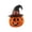 B#445, variant on Mini Resin Ornaments, Halloween Decor, Mummy Ghost Pumpkin Coffin Statues, Vintage Distressed Resin, Set of 6