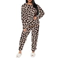 thumbnail image 1 of Conjunto de Pijama para Mujer Shendy Vendy Manga Larga Cuello Redondo con Estampado Transpirable, 1 of 5