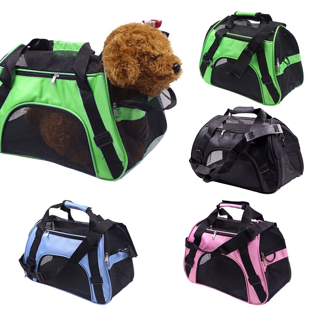 Pet Backpack Carrier Bag Space Expand Pet Cat Dog Puppy Shoulder Bag