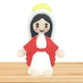 thumbnail image 5 of 20 Pcs Little Virgin Mary Figurines Miniature Virgin Mary Doll to Hide and Seek Classic Religious Gifts for Sunday Easter Eggs Stuffers Baptism Gift, 5 of 6