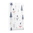 thumbnail image 2 of Yayeee Blank Wall Plate Cover 1-Gang 4.5"x2.7" Home Unused Decorative Outlet, Blue Cartoon Snowmen, 2 of 7