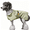 Light Green, variant on MAMORE Cute Flower Dog Raincoat with Hood, Waterproof Reflective Pet Jacket with Clear Visor for Dogs（Army Green,M)