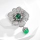 thumbnail image 2 of Broche Elegante de circonita NQ camelia, 2 of 4