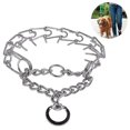 thumbnail image 1 of Collier d'Étranglement en Acier Inoxydable, durable, Sans Collier de Formation de Chien de Traction, 1 of 4