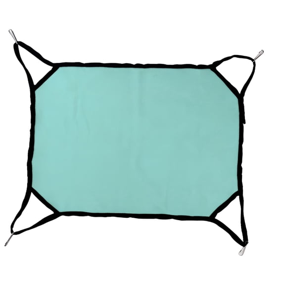 LAMIRO Cat Hammock Bed Four Seasons Comfortable Pet Cage Hammock Cage Cat Hammock for Cage Blue