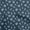 Blue2, variant on oneOone Rayon Gray Fabric Floral Retro Dress Material Fabric Print Fabric By The Yard 56 Inch Wide