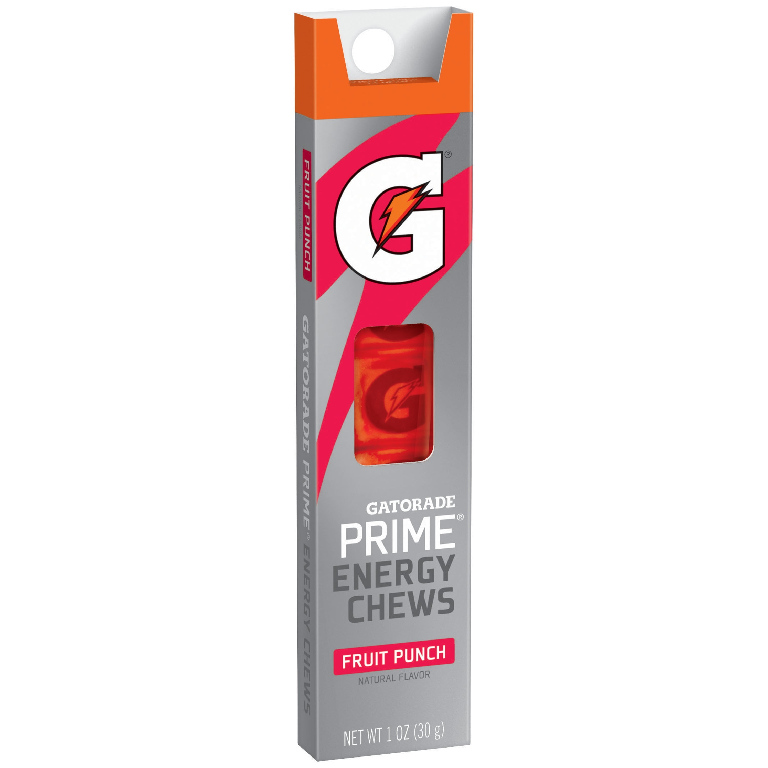 Buy Gatorade Prime Energy Chews, Fruit Punch, 1 oz Sleeves, 5 Count