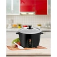 thumbnail image 4 of (2 pack) Bene Casa 6-Cup, Electric Rice Cooker, Black - Automatic Shut-Off, Dishwasher Safe Parts, 4 of 7