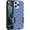 Blue Polka Dots, variant on OtterBox iPhone 17 Pro Max (Only) – Commuter Series Case – Built-In MagSafe – Thin, Dual-Layer, Pocket-Friendly, Port Cover – Love is in the Air Hearts (Pink Heart)