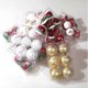 thumbnail image 2 of Bola de Navidad de pintura transparente, adornos para árbol de Navidad de Año Nuevo, decoración para el hogar 2025, 6 piezas/caja, 6 cm, color 02, 2 of 4