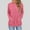 Hot Pink, variant on Long Sleeve for Women Casual Drawstrings Round Neck Sweatshirt Comfortable Relax Fashion Hoodie for Women