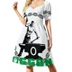 thumbnail image 2 of Vestido Paisley Game Day Florida White Marble 2 sin mangas, ropa de mujer, vestidos de verano, vestido de mujer, 2 of 8