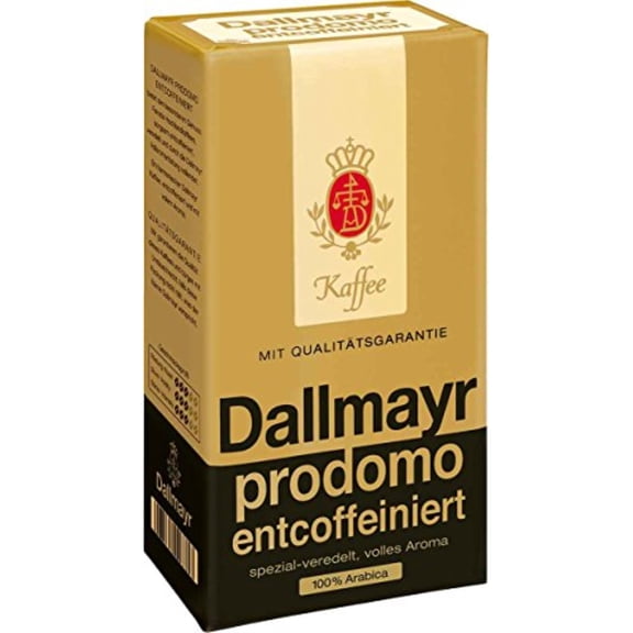 Dallmayr Decaffeinated Ground Coffee Large (entcoffeiniert) 17.6 oz