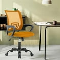 thumbnail image 2 of PayLessHere Ergonomic Chair , Adjustable Home Office Chair , Lumbar Support ,Swivel Rolling , Orange, 2 of 7