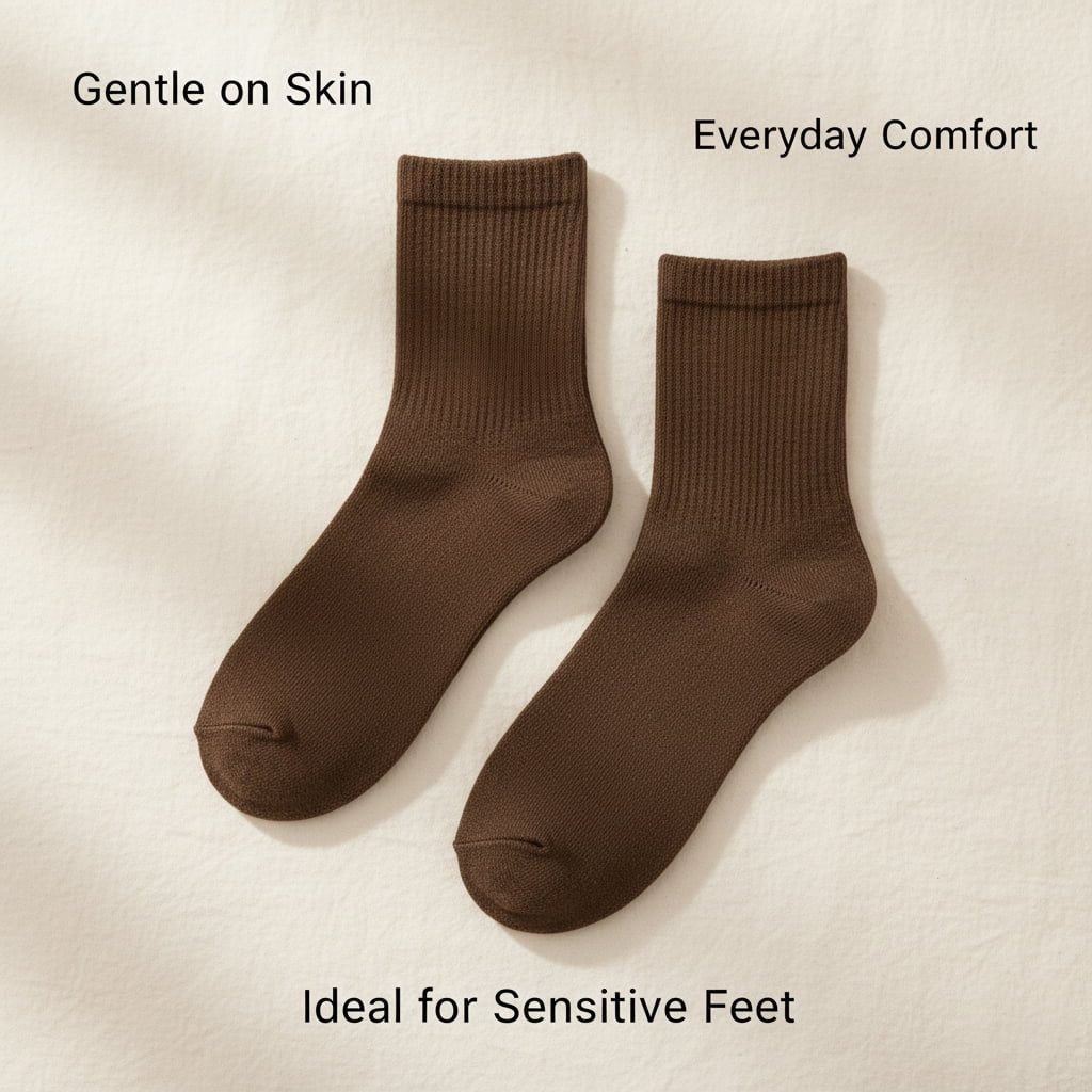 Comfello Circulatory Diabetic Ankle Socks for Men & Women – Non-Binding, Extra Wide Moisture Wicking Cotton Socks 12-Pack