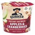 thumbnail image 2 of Quaker Instant Oatmeal Apples & Cranberries, 2 of 4