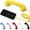 Yellow, variant on Retro Phone Handset – 2026 Vintage Wired Telephone Receiver with MIC & Speaker – Classic 90s Cell Phone Handset, Plug & Play Old School Style for Home & Office