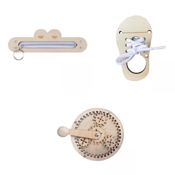 Accesorios para Tableros Ocupados, Engranaje de Cremallera, Juguete Educativo de Aprendizaje Temprano Salvador none
