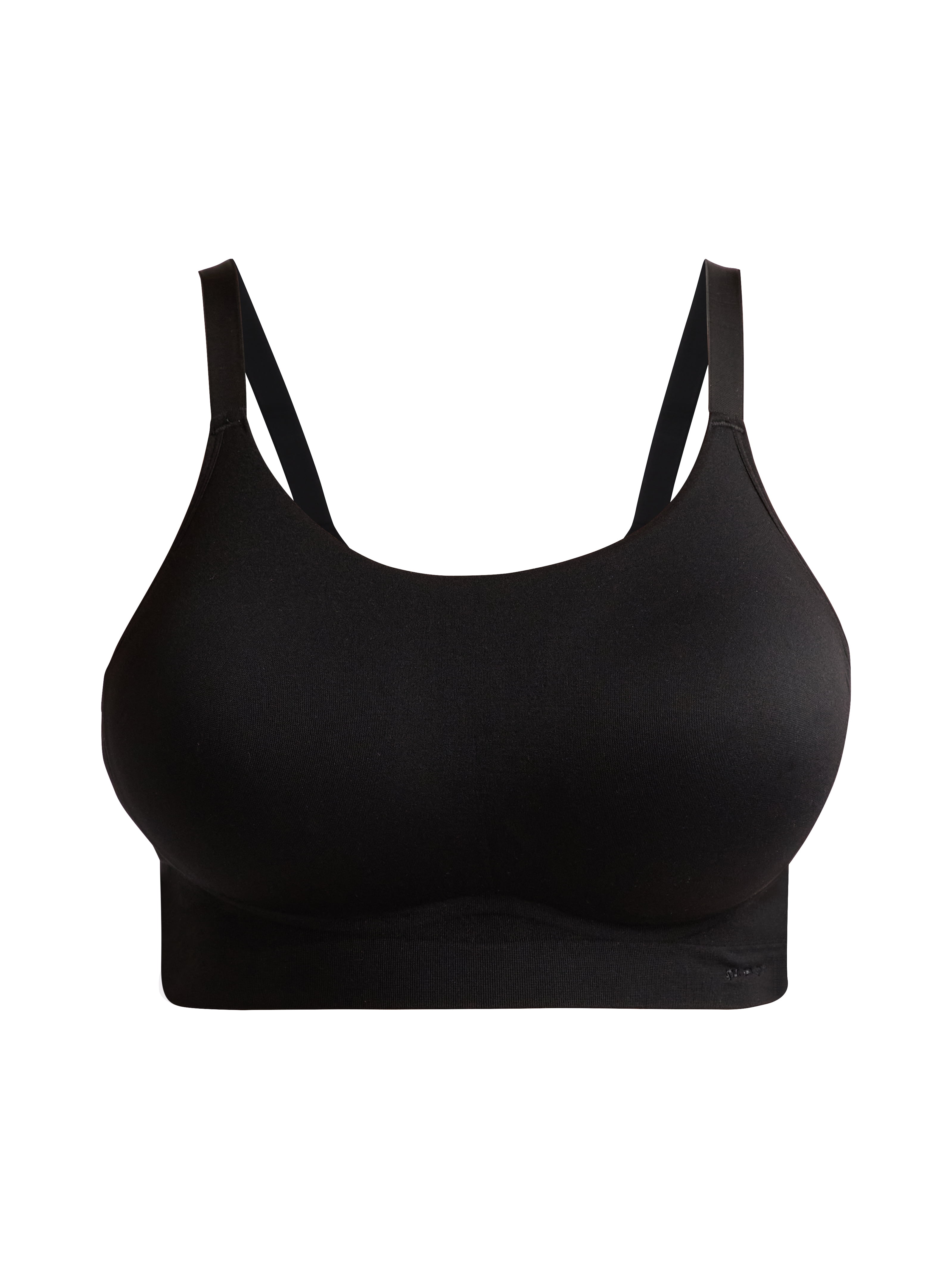 Joyspun Women's & Women's Plus Seamless Scoop Bralette, Sizes 1X-4X