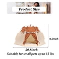 thumbnail image 4 of Casa para Gatos Gigreinc Interior Tienda Beige Mediana, 4 of 6