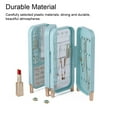 thumbnail image 4 of Dalazy Ladies Jewelry Storage Box Tabletop Multilayer Holder Case Earrings Rings Bracelet Watch Display Organizer For Travel Blue, 4 of 6