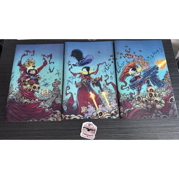 Collectible Bundle - Skottie Young Connecting Cover Set (Scorched #50 - Gun Slinger #50 - King Spawn #50)
