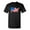 Black, variant on Betsy Ross USA Shaped Flag Sarcastic Humor Graphic Novelty Funny Tall T Shirt