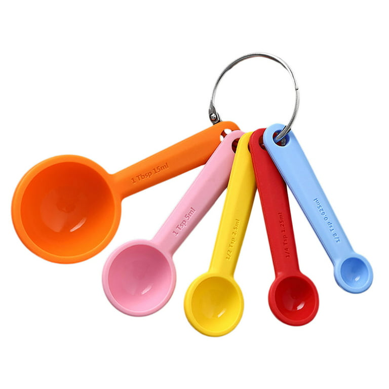 Cuisipro 5-Piece Scoop Measuring Spoon Set, Assorted